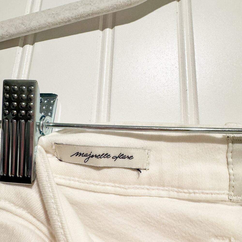 McGuire Majorelle Flare Jeans White Denim Size 27 - Picture 5 of 7